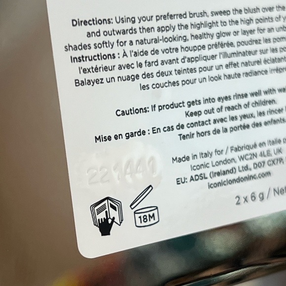 ICONIC LONDON • SILK GLOW DUO • CORAL GLOW - Picture 6 of 6